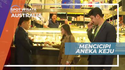 Mencicipi Kelezatan Aneka Keju di Queen Victoria Market Australia