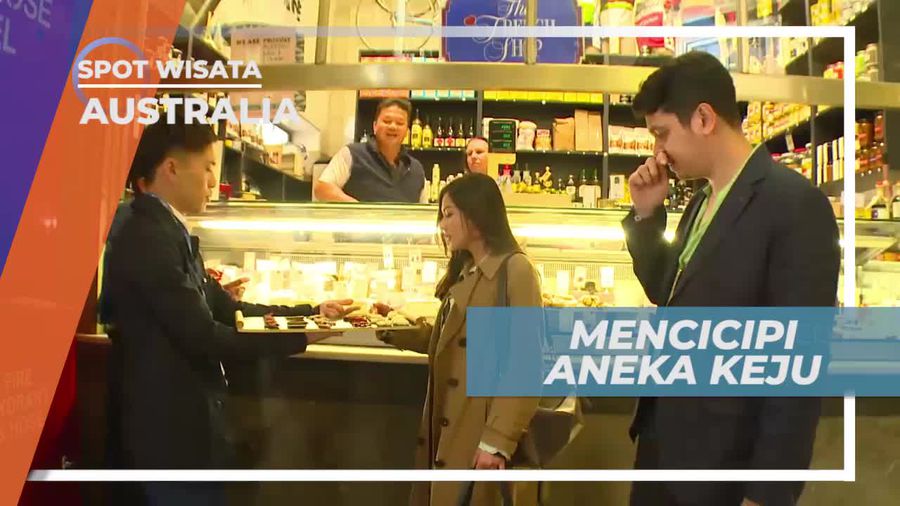 Mencicipi Kelezatan Aneka Keju di Queen Victoria Market Australia
