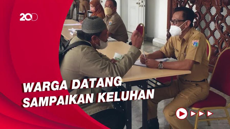 Meja Aduan Balai Kota DKI Buka Lagi, Warga Antusias Menyambut