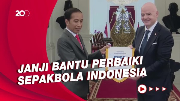 Presiden Jokowi-Presiden FIFA Bahas Tragedi Kanjuruhan, Ini Hasilnya