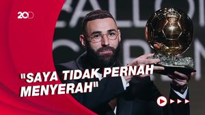 Raih Ballon dOr 2022, Benzema: Ini Adalah Impian Masa Kecil Saya!