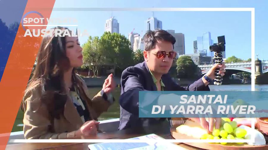 Naik Boat Menikmati Panorama Keindahan Alam di Yarra River Australia