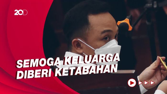 Ucapan Duka Cita Bripka Ricky untuk Yosua di Sidang Dakwaan