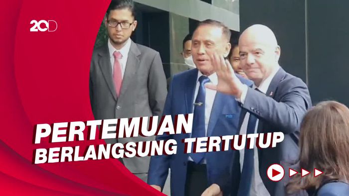 Usai Bertemu Jokowi, Presiden FIFA Sambangi Kantor PSSI