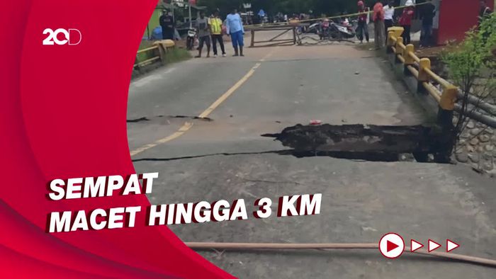 Jembatan di Palopo Nyaris Ambruk, Jalur Trans Sulawesi Lumpuh!