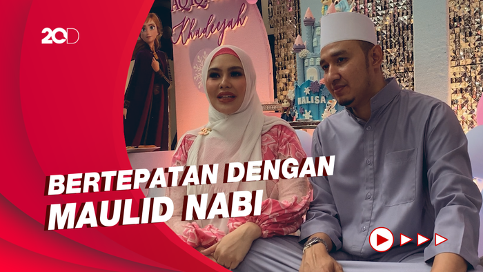 Kartika Putri Gelar Akikah dan Perayaan Ulang Tahun Putrinya