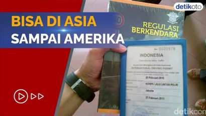 Anak Touring Merapat! SIM Indonesia Ternyata Bisa Dipakai di Negara Ini