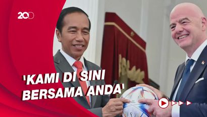 Presiden FIFA: Tragedi Kanjuruhan Salah Satu Hari Tergelap di Sepak Bola