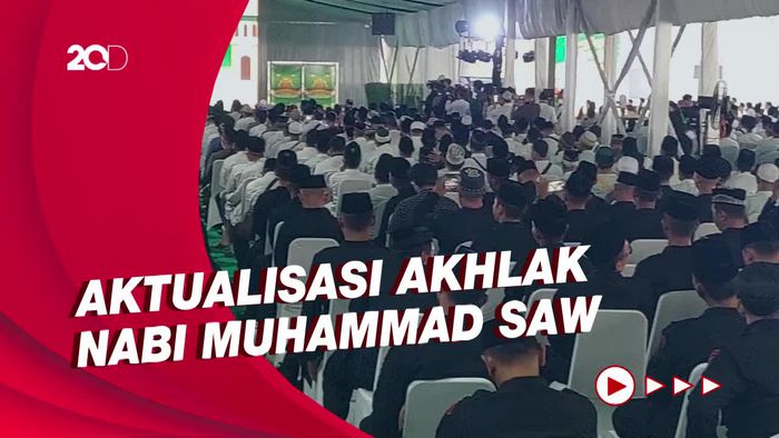 Hadiri Peringatan Maulid, Kapolri Harap Anggota Teladani Nabi Muhammad