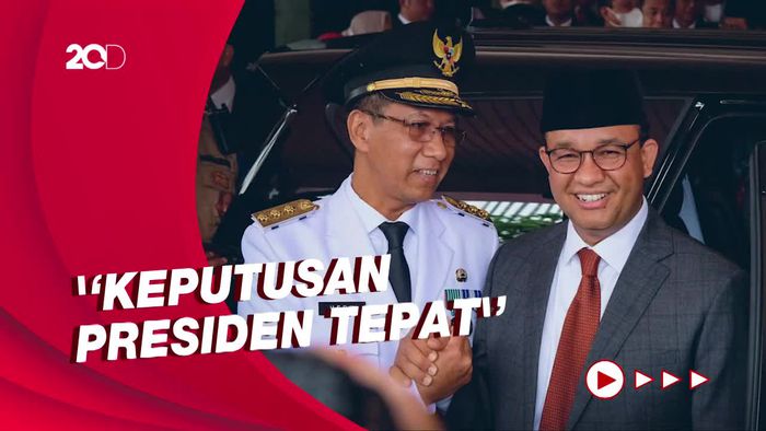 Puji Anies ke Jokowi soal Pilih Heru Budi Jadi Pj Gubernur DKI