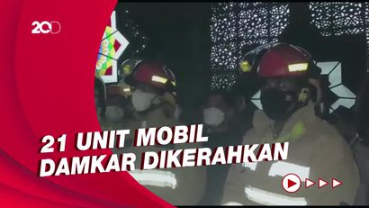 Pj Gubernur DKI Tinjau Kondisi Masjid Islamic Centre yang Terbakar