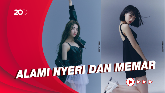 Kim Chaewon dan Huh Yunjin LE SSERAFIM Alami Kecelakaan Mobil