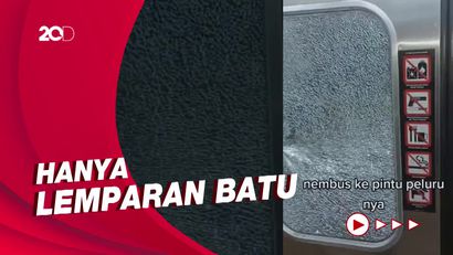 Kaca KRL Berlubang Dikaitkan Suara Tembakan, Polisi: Bukan Peluru Nyasar