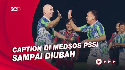 Ramai-ramai Satire Fun Football PSSI-FIFA