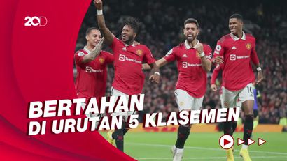 Bermain Tanpa Ronaldo, MU Gasak Tottenham 2-0 di Kandang