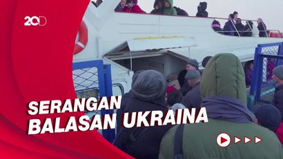 Serangan Ukraina Meningkat, Ribuan Warga Tinggalkan Kherson