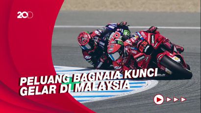 Syarat Bagnaia Bisa Kunci Gelar Juara Dunia di MotoGP Malaysia