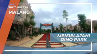 Menjelajahi Zaman Dinosaurus di Kawasan Wisata Kota Malang