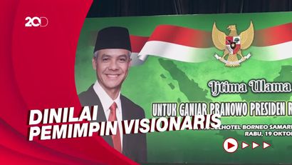 Ganjar Ngaku Siap Nyapres, Ulama Se-Kaltim Gelar Dukungan