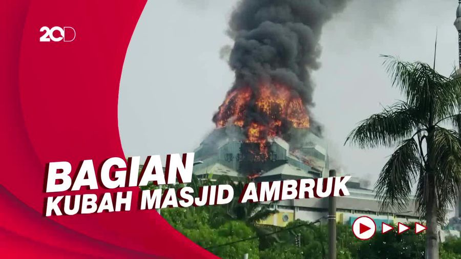 Sederet Fakta Kebakaran Masjid Islamic Center Jakut