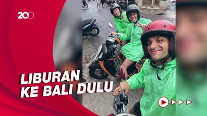 Aleix Espargaro dan Jorge Pamer Motoran Sambil Pakai Jas Hujan