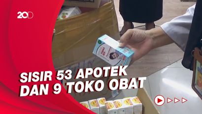 Dinkes Parepare Sisir Apotek, Pastikan Tak Jual Obat Sirup