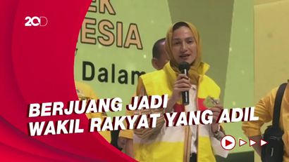 Eks Kader NasDem Wanda Hamidah Jadi Kader Golkar