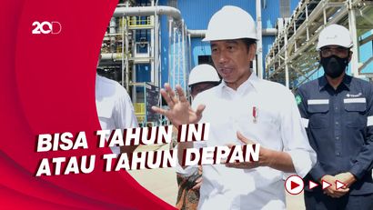 Jokowi soal Setop Ekspor Bahan Mentah Timah: Baru Dihitung