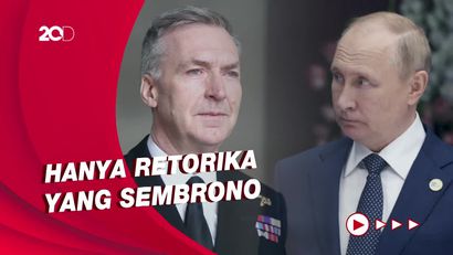 Putin Ancam Nuklir, Inggris: Rusia Lemah dan Putus Asa