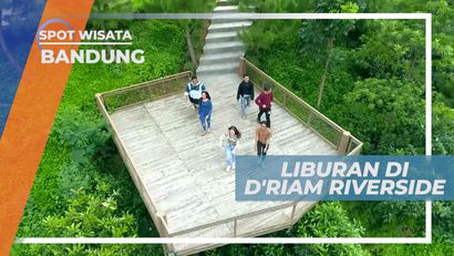 Wisata Alam Pinggir Sungai di Bandung yang Sejuk