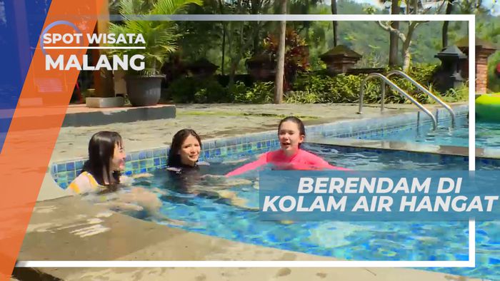 Menikmati Nyamannya  Berendam Santai di Kolam Air Hangat, Malang
