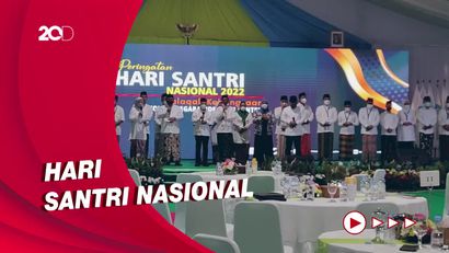 Peringatan Hari Santri Digelar di Kantor Mahfud Md