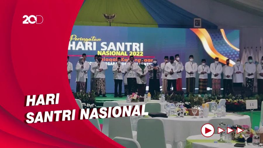 Peringatan Hari Santri Digelar di Kantor Mahfud Md