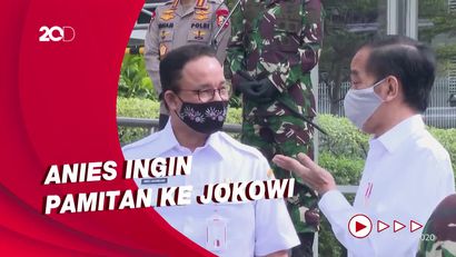 Kata Istana soal Rencana Pertemuan Jokowi-Anies Sore Ini