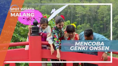 Shinkyo, Jembatan Merah Ikonik Dari Negeri Sakura, Kota Batu Jawa Timur