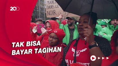 Ratusan Pekerja Protes Kenaikan Harga dan Energi di Belgia