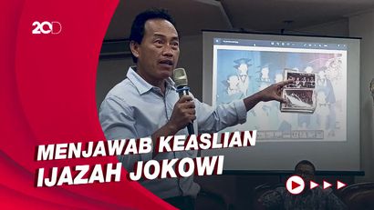 Ramai-Ramai Teman Kuliah Jokowi Tunjukan Ijazah dan Foto Wisuda