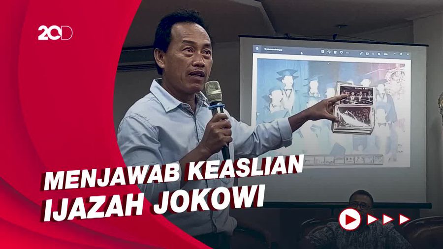 Ramai-Ramai Teman Kuliah Jokowi Tunjukan Ijazah dan Foto Wisuda