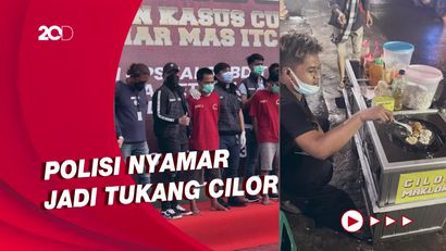 Ada Tukang Cilor Dibalik Penangkapan Perampok Toko Emas di Tangsel