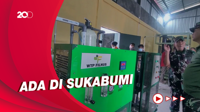 Saat TNI Sulap Air Laut Jadi Air Siap Minum dan Es Batu