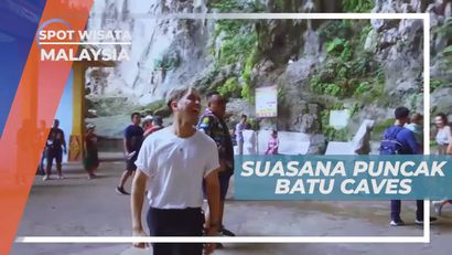 Suasana Asri di Kuil Puncak Batu Caves Malaysia