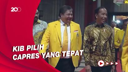 Respons Airlangga soal Pesan Jokowi Jangan Asal Pilih Capres