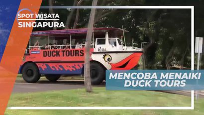 Duck Tours, Sarana Transportasi Darat dan Air di Singapura