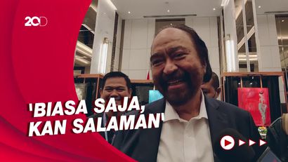 Kala Surya Paloh Bantah Narasi Jokowi Ogah Dipeluk