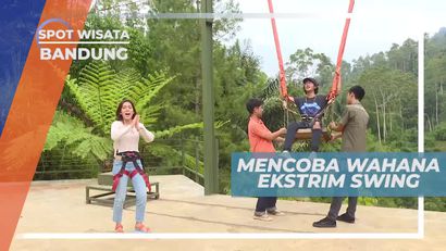 Wahana Ayunan Raksasa yang Mendebarkan, Bandung