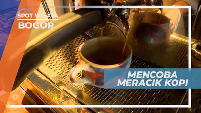 Meracik Kopi untuk Mengisi Waktu Liburan, Bogor
