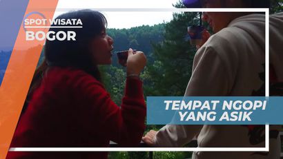 Kopi Hangat Dinikmati Sambil Mengagumi Panorama Alam Bogor