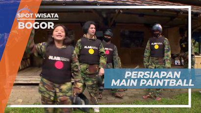 Bersiap Pacu Adrenalin Bermain Paintball, Bogor