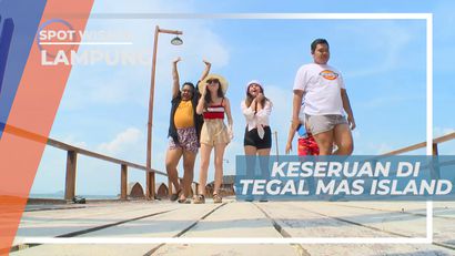 Liburan Seru Mengunjungi Indahnya Pemandangan Tegal Mas Island, Lampung