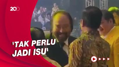 Jokowi Ogah Peluk Paloh, Hasto: Yang Suka Peluk Kan Paloh-Anies